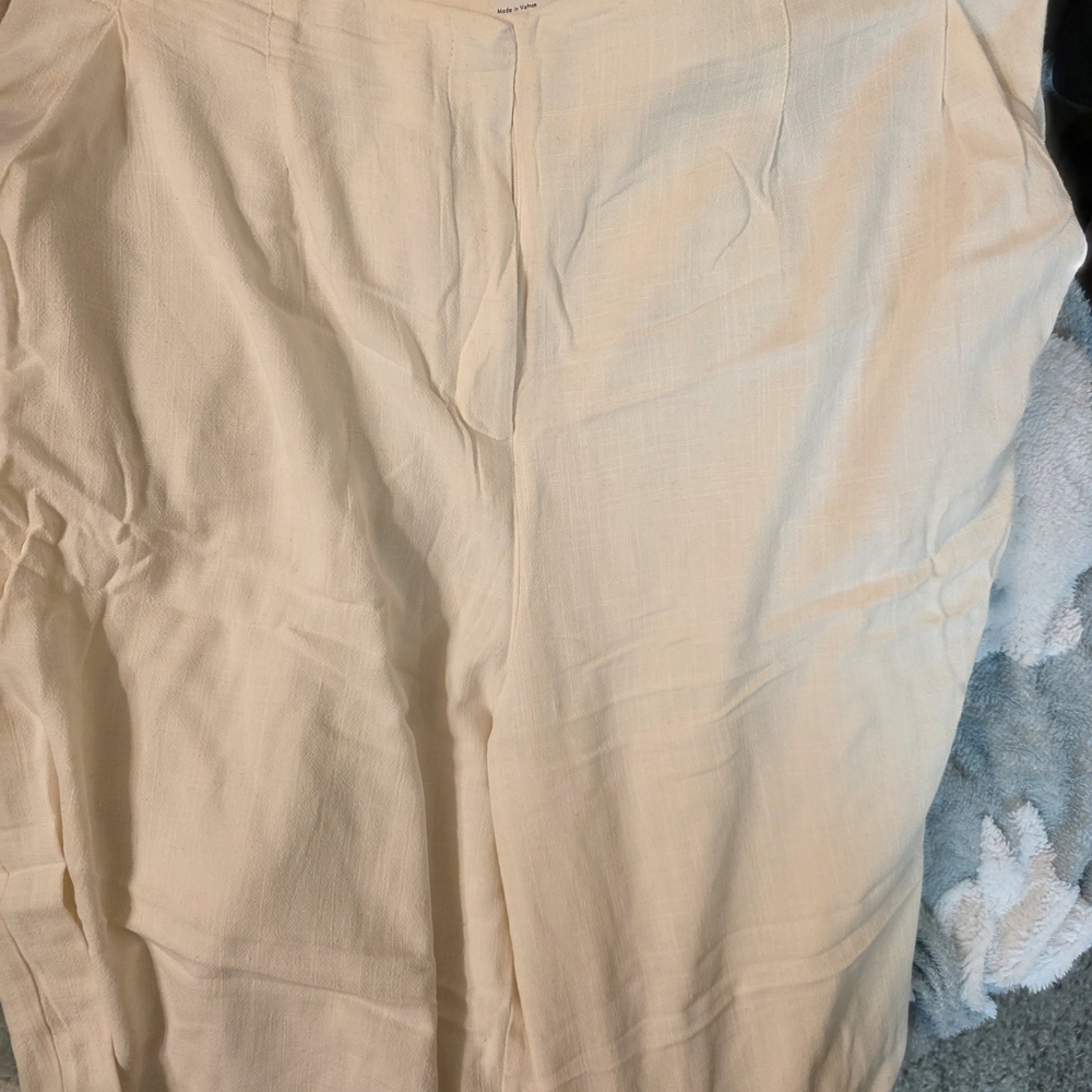 ASOS Cream Women's Lightweight Trousers